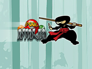 Pool Ninja (Android) screenshot: Title screen