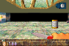 BackTrack (Game Boy Advance) screenshot: Pocket Knife