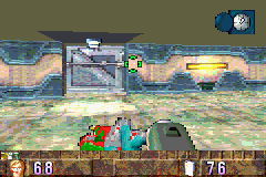 BackTrack (Game Boy Advance) screenshot: Corpse
