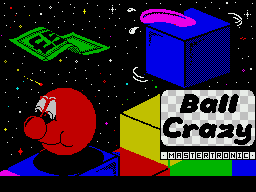 Ball Crazy (ZX Spectrum) screenshot: Loading screen