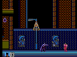 Batman Returns (SEGA Master System) screenshot: A straight jab