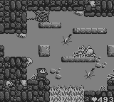 Maru's Mission (Game Boy) screenshot: Japan, stage 1