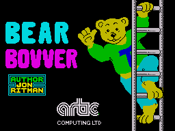 Bear Bovver (ZX Spectrum) screenshot: Loading Screen