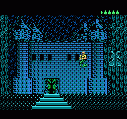 King Neptune's Adventure (NES) screenshot: The dark castle