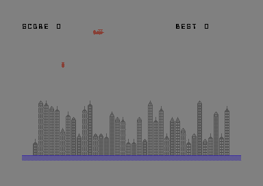 Super Blitz (Commodore 64) screenshot: And we're off
