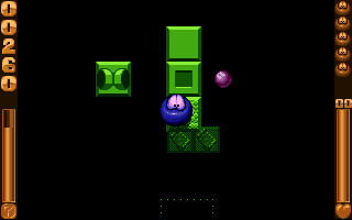 Blob (Amiga) screenshot: A switch and a cannon