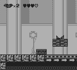 Gremlins 2: The New Batch (Game Boy) screenshot: The toolbox makes you invincible to enemies.