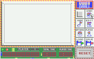 Booly (Atari ST) screenshot: Main menu