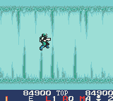 Space Marauder (Game Boy Color) screenshot: Stage 2
