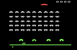 Space Instigators (Atari 2600) screenshot: I've been hit
