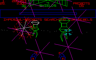 Star Wars: The Empire Strikes Back (Atari ST) screenshot: Which one to kill first?