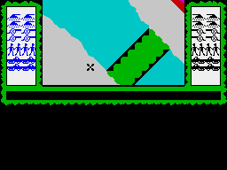 Stonkers (ZX Spectrum) screenshot: Close-up of the bridge