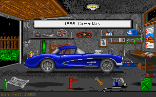 Street Rod (Amiga) screenshot: After some races you have enough money for better cars