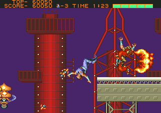 Strider (Genesis) screenshot: Final stage