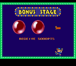Super Buster Bros. (SNES) screenshot: I got 5000 points...