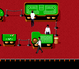 Super Caesars Palace (SNES) screenshot: Looking at the table games