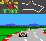 Super Monaco GP (Game Gear) screenshot: Getting warm...