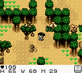 Survival Kids (Game Boy Color) screenshot: The bees comin' out!
