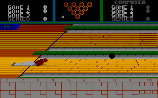 Superstar Indoor Sports (Atari ST) screenshot: Oops!