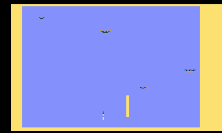 Screenshot of SwordQuest: FireWorld (Atari 2600, 1983) - MobyGames