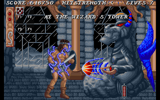Sword of Sodan (Amiga) screenshot: Wizard's tower