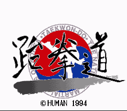 Taekwon-Do (SNES) screenshot: The game logo