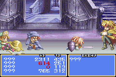 Tales of Phantasia (Game Boy Advance) screenshot: Intro: A battle (but who are these people and why are they fighting?)