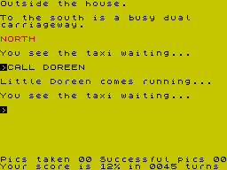Terrormolinos (ZX Spectrum) screenshot: Better get the last of the things
