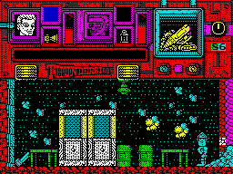 Thunderbirds (ZX Spectrum) screenshot: Starting point