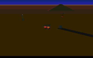 Thunderhawk (Amiga) screenshot: You crashed