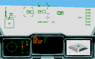 Thunderhawk (Amiga) screenshot: The Alaska campaign is very hard