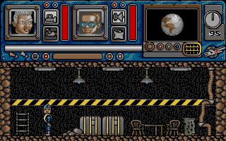 Thunderbirds (Atari ST) screenshot: Game start