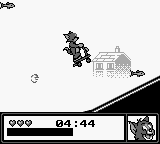 Tom and Jerry: Frantic Antics! (Game Boy) screenshot: A disintegrating house