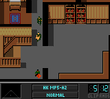 Tom Clancy's Rainbow Six (Game Boy Color) screenshot: You'll want to catch the enemies when they have their backs turned if possible.