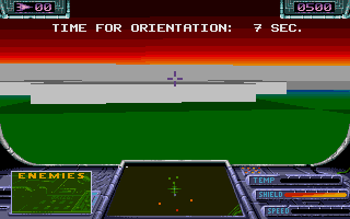 Trex Warrior: 22nd Century Gladiator (Atari ST) screenshot: Starting level one
