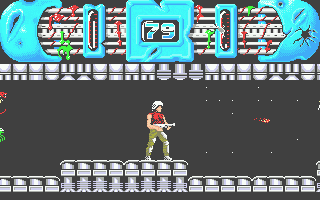 Trantor: The Last Stormtrooper (Atari ST) screenshot: Game start