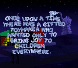 Toys (SNES) screenshot: The overall story