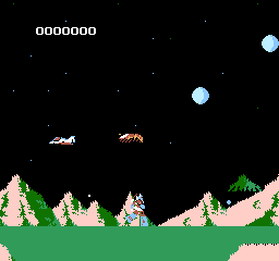 Transformers: Convoy no nazo (NES) screenshot: I think it's an Insecticon overhead