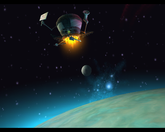 Crash: Mind over Mutant (PlayStation 2) screenshot: Bandicoot in space