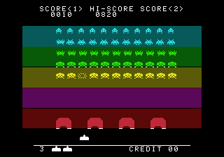 Screenshot of Space Invaders DX (Arcade, 1994) - MobyGames