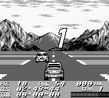V-Rally: Championship Edition (Game Boy) screenshot: Corsica - Starting the race