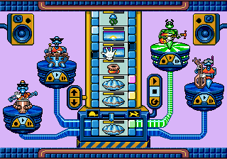 Screenshot of Wacky Worlds Creativity Studio (Genesis, 1994) - MobyGames