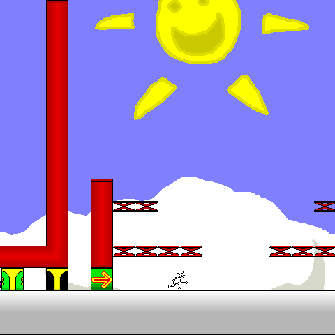 Wally: Land of the Wallows (Windows) screenshot: This one is all about running.