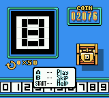 Wario Land II (Game Boy Color) screenshot: At the end of each story, you will be given the opportunity to play another mini game where you have to guess what number it is.