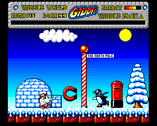 Wibble World Giddy: Wibble Mania! (Amiga) screenshot: Magnet