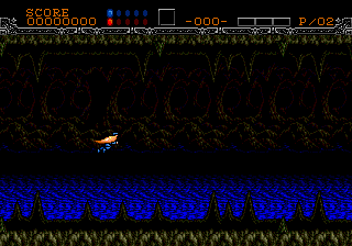 Wings of Wor (Genesis) screenshot: Game start