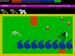 Wriggler (ZX Spectrum) screenshot: Which I didn't