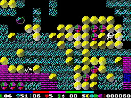 Your Sinclair 6-Pack March 1991 (ZX Spectrum) screenshot: Not doing any better on level 6