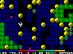 Your Sinclair 6-Pack March 1991 (ZX Spectrum) screenshot: Which puts upward gravity into action