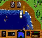 Screenshot of Zebco Fishing! (Game Boy Color, 1999) - MobyGames